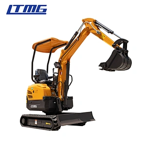 chinese small excavator machines 1.6 ton bucket excavator for sale