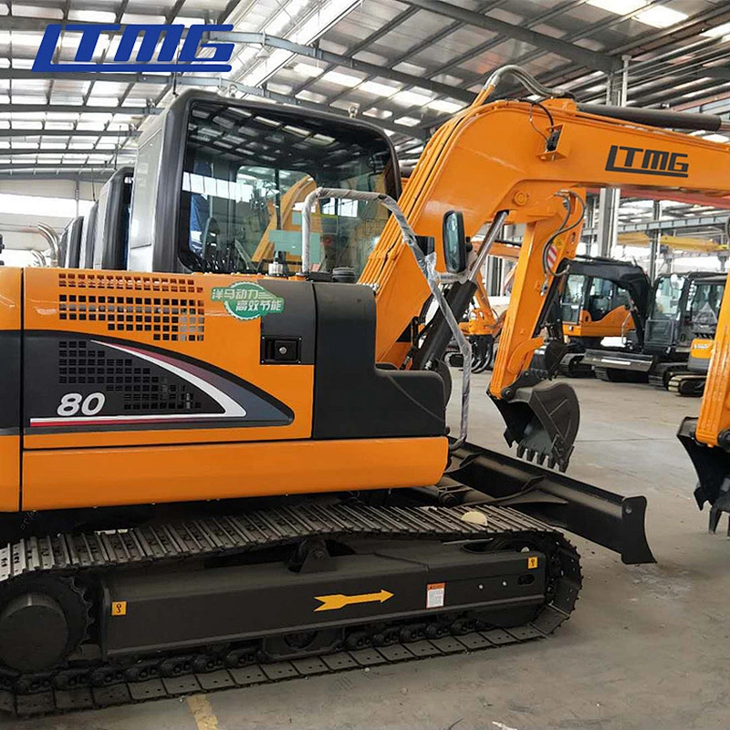 excavator mulcher mine back hoe excavator Chinese 6 ton excavator