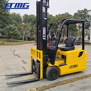 LTMG battery forklift 1.5ton 2ton three-wheels electric forklift with American controller for sale