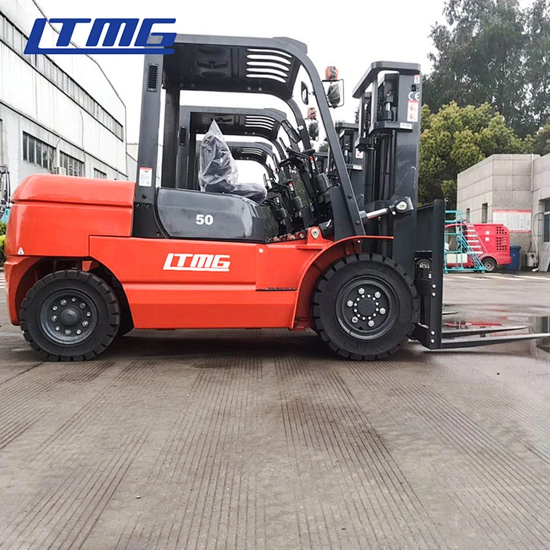Chinese brand forklift LTMG supplier factory price 5 ton diesel forklift for sale