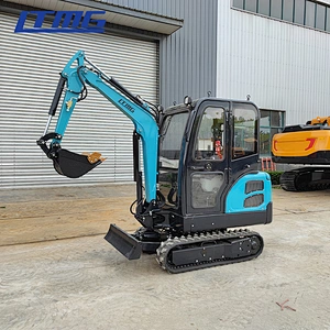 China LTMG Factory Supply Good Quality 1.8Ton Small Digger LTE18 Mini Land Crawler Excavator With Swing Arm
