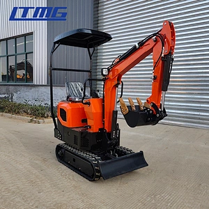 LTMG Brand New 0.8 ton Small Floating Household Mulcher Household Excavator Crawler Machine for Sale