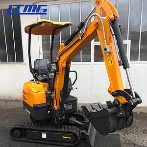 chinese small excavator machines 1.6 ton bucket excavator for sale