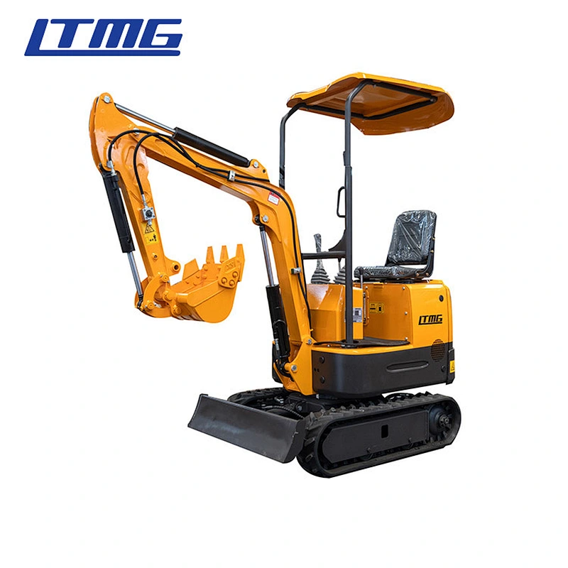 China Buy New LTMG LTE08 0.8t Price of Mining Hydraulic Pump Farm Gargen Smallest Mini Shovel Excavator Immediately
