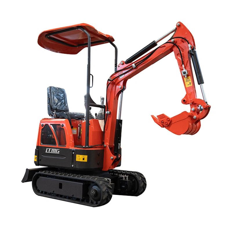 excavator machine price LTMG 1.2 ton 1.6 ton 1.8 ton backhoe excavator Chinese excavator for sale