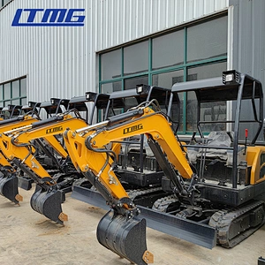 LTMG mini digger track 0.8ton 1 ton mini excavator with swing boom