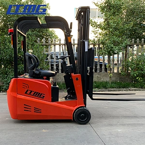 three wheel electric forklift 1.5 ton 1.6 ton 1.8 ton 2 ton forklift with small turning radius