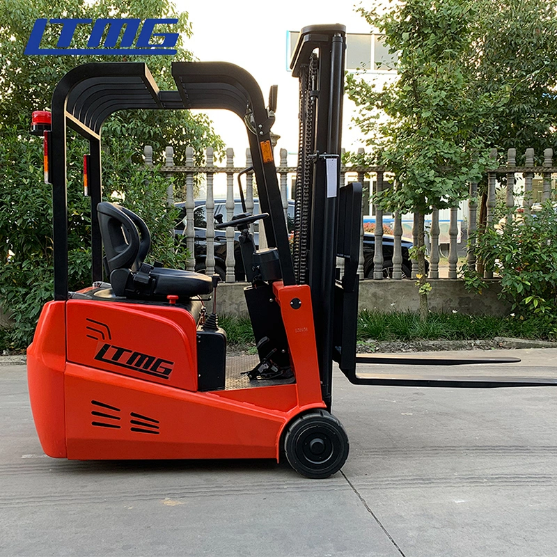 three wheel electric forklift 1.5 ton 1.6 ton 1.8 ton 2 ton forklift with small turning radius