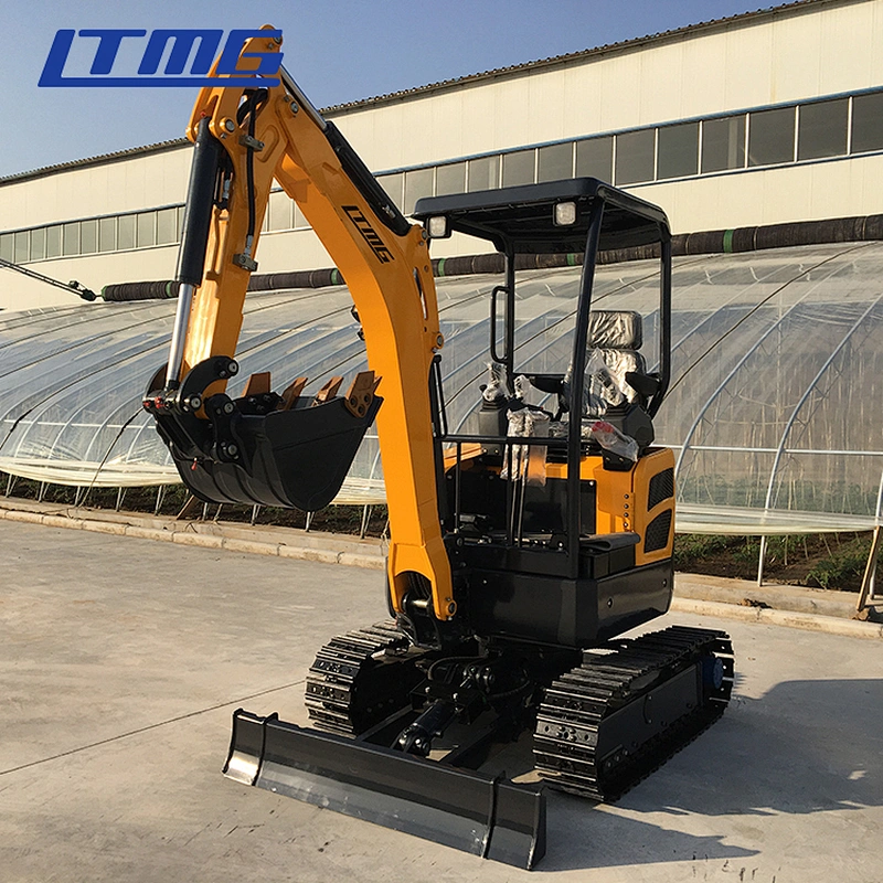 LTMG Brand LTE20 Bucket Mulchers New Hydraulic Earth Moving Mini Micro Manual Small Crawler Excavator 2t from China