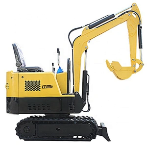 LTMG construction crawler excavators 0.8 ton 1 ton mini excavators for sale