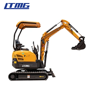 chinese small excavator machines 1.6 ton bucket excavator for sale
