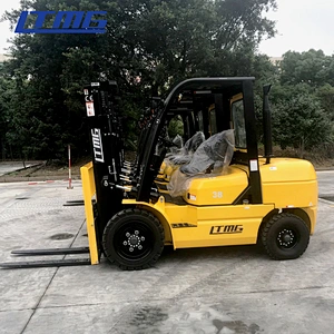 LTMG  Euro V engine outdoor forklift 3.8 ton 3 ton 2 ton diesel forklift for sales