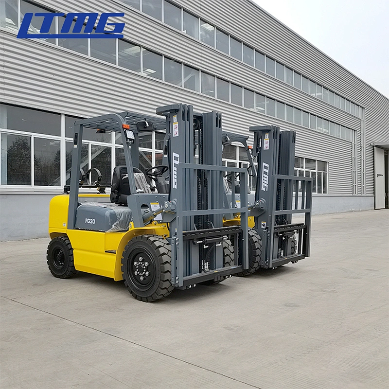 two wheel drive 3 ton lpg forklift specification price for sale