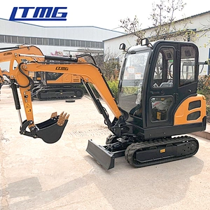 China Brand New LTMG LTE18 1.8t Shandong Household Mulchers Hydraulic Pump Buckets Garden Small Micro Excavator Digger Machine