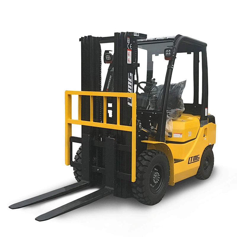 LTMG montacarga new diesel forklift 2 ton 3.8 ton forklift truck with euro 5 engine and windshield