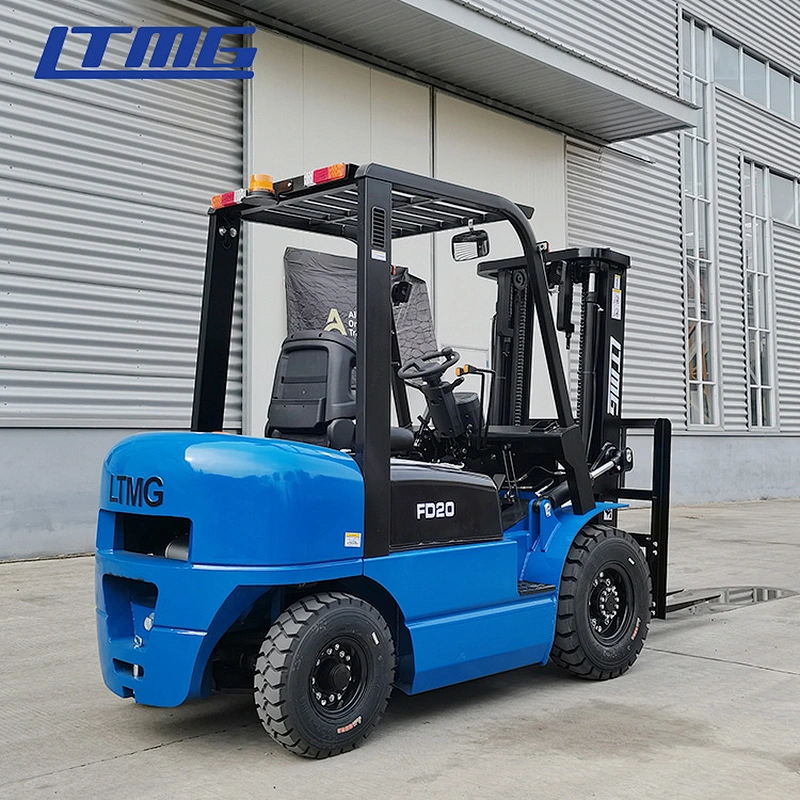 LTMG material handling 2tons diesel forklift 2000kgs lifting equipment forklift price