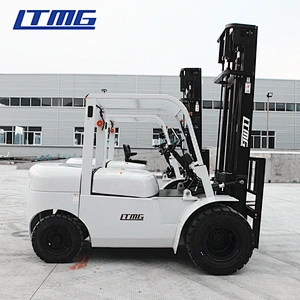LTMG Chinese 3 ton 5 ton Lifting Forklift CPCD50 with Low Price 3 Meters Mast Diesel Engine