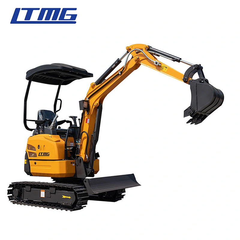 China Brand LTMG Best LTE08 0.8Ton CE EPA Earth Moving Machinery Construction Farm Gargen Small Shovel Micro Mini Excavator
