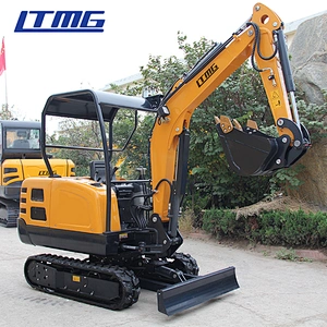 China LTMG Sale Hydraulic Parts Buckets Excavator Mini Digger New Mini Small Crawler With Euro 5 Engine