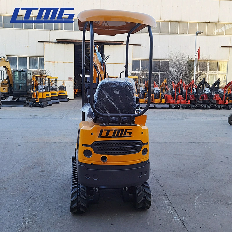 China Manufacturer CE EPA LTMG Brand New LTE12 1040kg Garden Home Farm Use Crawler Mini Excavator with Factory Price