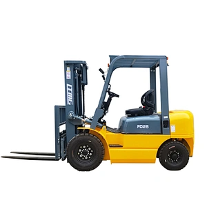 2000kgs 2500kgs Diesel Forklift 2.5ton diesel hydraulic Forklift for sale