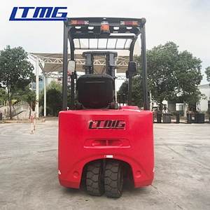 three wheel electric forklift 1.5 ton 1.6 ton 1.8 ton 2 ton forklift with small turning radius