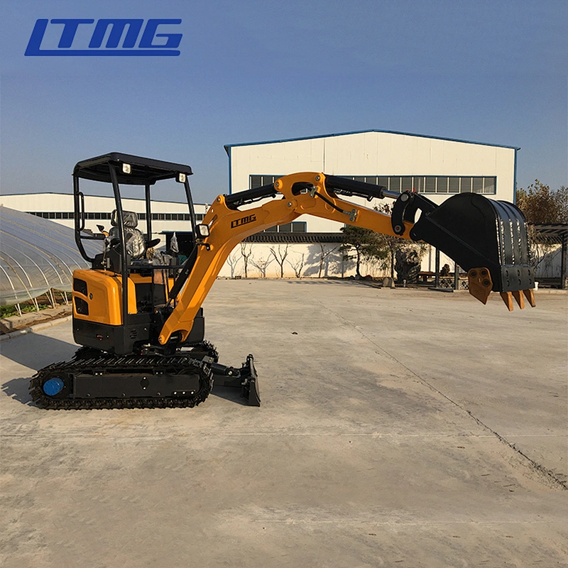 LTMG Brand LTE20 Bucket Mulchers New Hydraulic Earth Moving Mini Micro Manual Small Crawler Excavator 2t from China