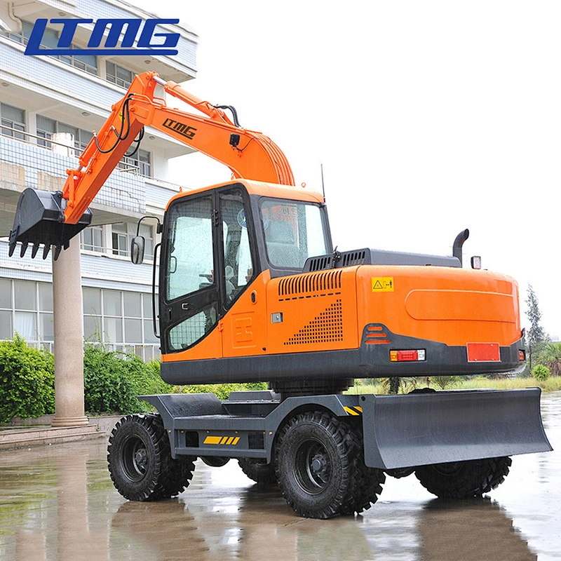 Ltmg Hydraulic Excavator 9ton Wheel Excavator Price