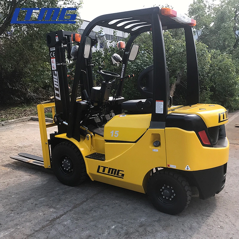 Chinese brand LTMG forklift mini 1.5 ton 2 ton 3 ton 4 ton 5 ton diesel forklift with 2 3 Stage Mast & optional engine