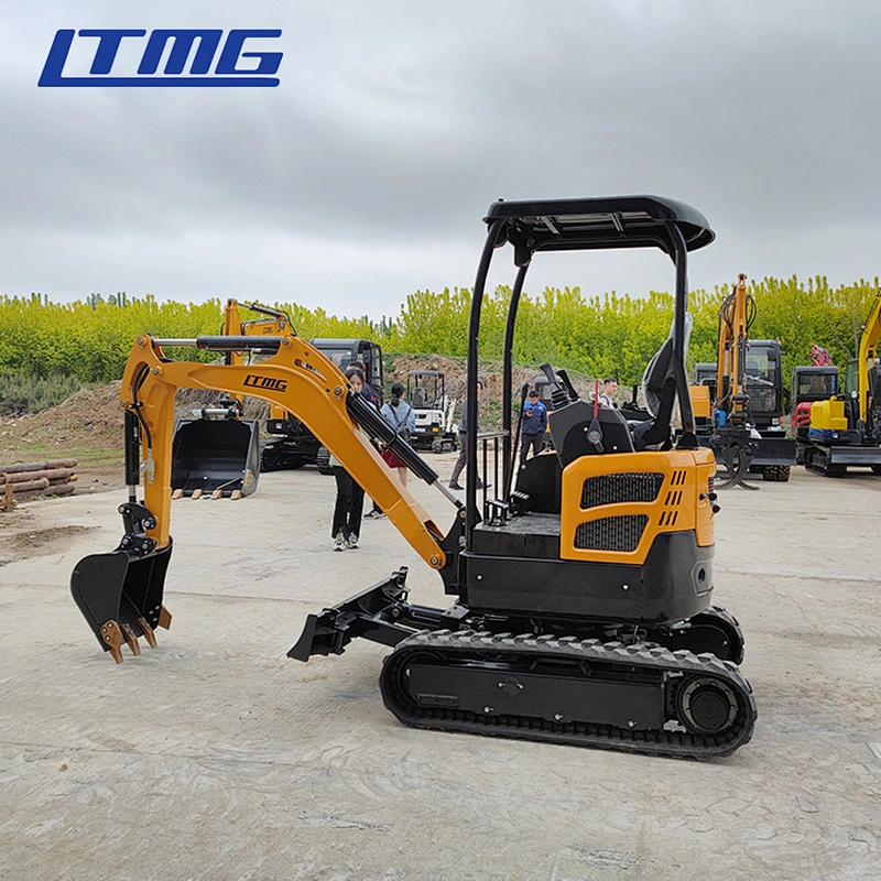 China LTE20 Buy CE Motor Spare Parts New Chains Earth Crawler Small Mini Hydraulic Bucket Diggers Excavator 2t Machine