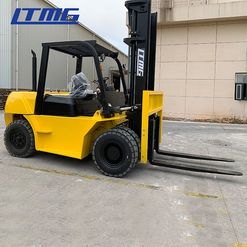 LTMG ce approval container lift truck 6ton 7ton diesel forklift with optional Japanese engine