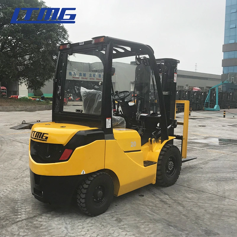 LTMG montacarga new diesel forklift 2 ton 3.8 ton forklift truck with euro 5 engine and windshield