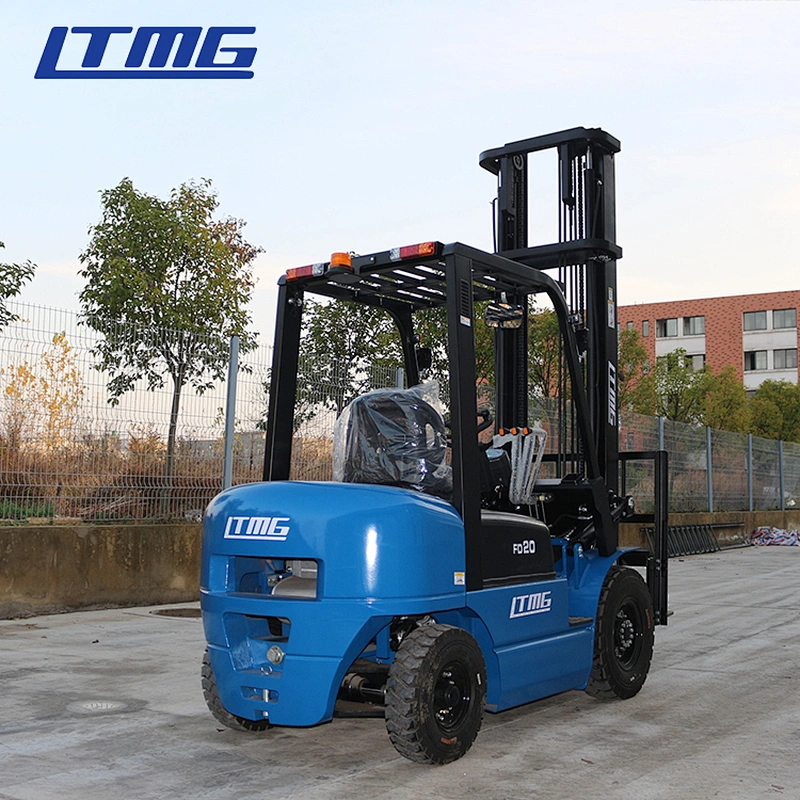 2 ton 2.5 Counterbalanced forklift truck 2 ton mini Diesel Forklift truck for warehouse