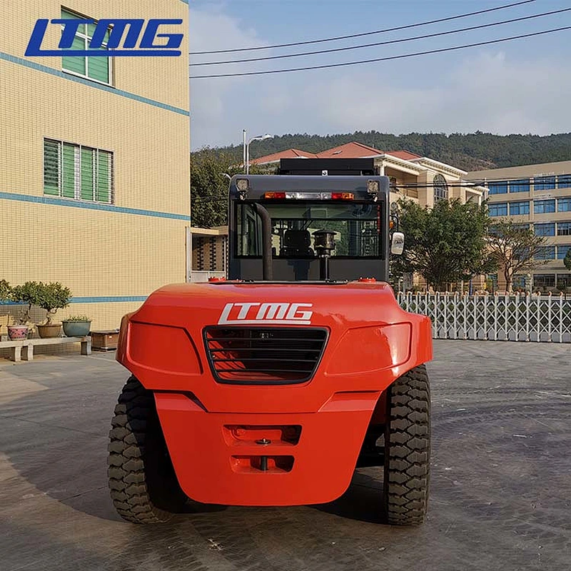 container diesel engine forklift 15 ton 16 ton diesel forklift with cabine