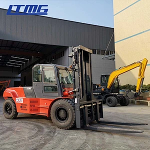 container diesel engine forklift 15 ton 16 ton diesel forklift with cabine