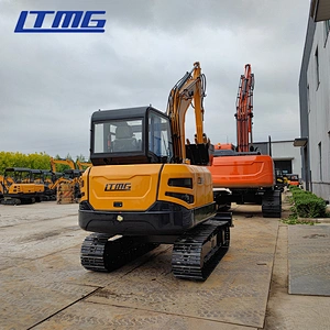 LTMG Best Selling LTE65 CE EPA Engine Home Farming Crawler Small Micro Mini Excavators With Euro 5 Engine