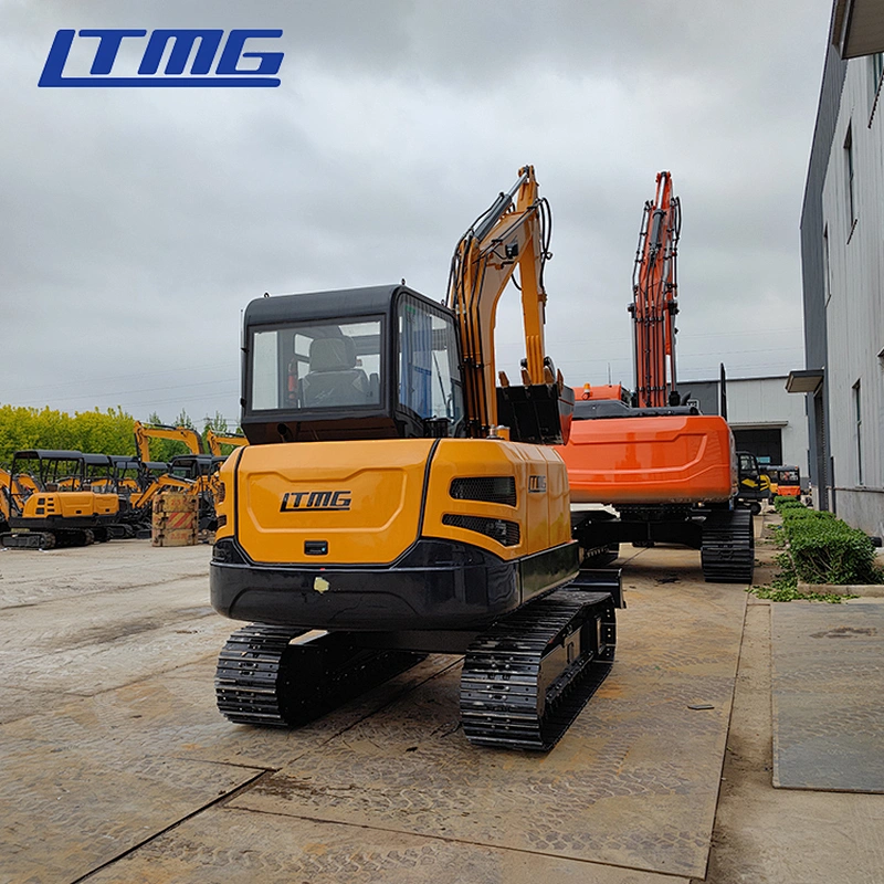 LTMG Best Selling LTE65 CE EPA Engine Home Farming Crawler Small Micro Mini Excavators With Euro 5 Engine