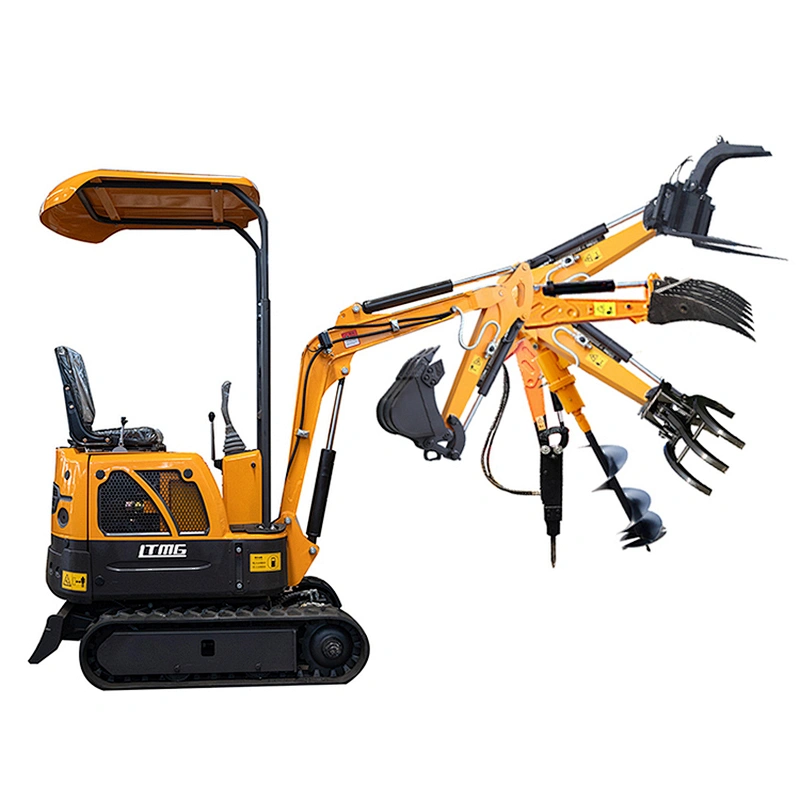 LTMG new design  mini excavator 800kg crawler excavator with optional attachment for sale