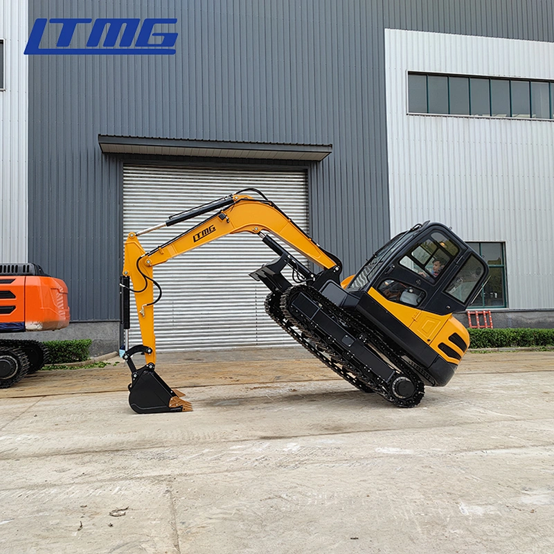 China LTMG LTE65 6500kg excavator Attachment Home Agricultural cabin Farm Crawler Mini Digger