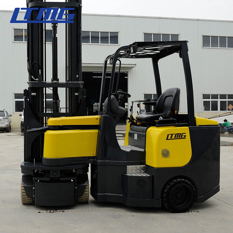 2 Ton Articulated Electric Forklift Work in Narrow Aisle