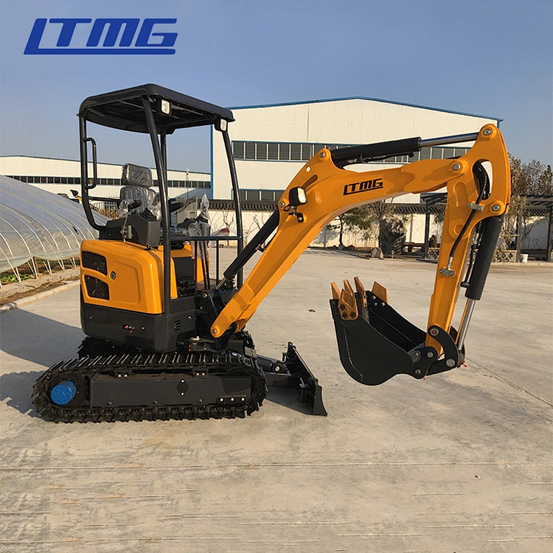 LTMG Brand LTE20 Bucket Mulchers New Hydraulic Earth Moving Mini Micro Manual Small Crawler Excavator 2t from China