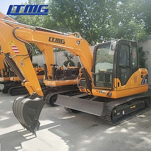 excavator mulcher mine back hoe excavator Chinese 6 ton excavator