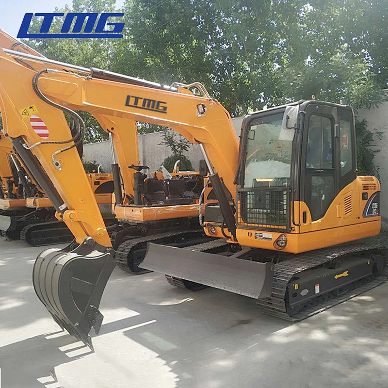 excavator mulcher mine back hoe excavator Chinese 6 ton excavator