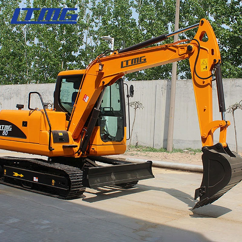 excavator mulcher mine back hoe excavator Chinese 6 ton excavator