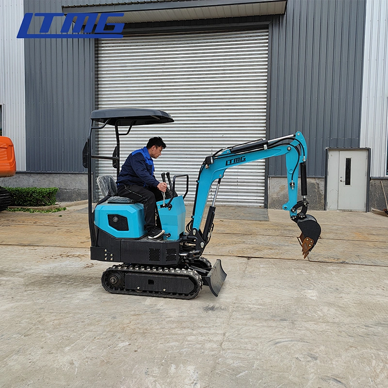 LTMG 1tons 1.5ton small digger hammer excavator with optional attachment