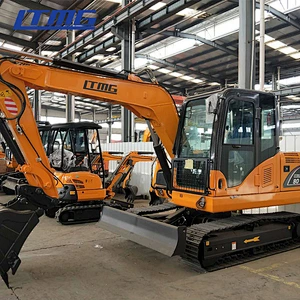 excavator mulcher mine back hoe excavator Chinese 6 ton excavator
