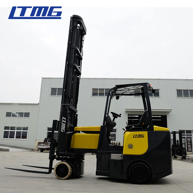 2 Ton Articulated Electric Forklift Work in Narrow Aisle