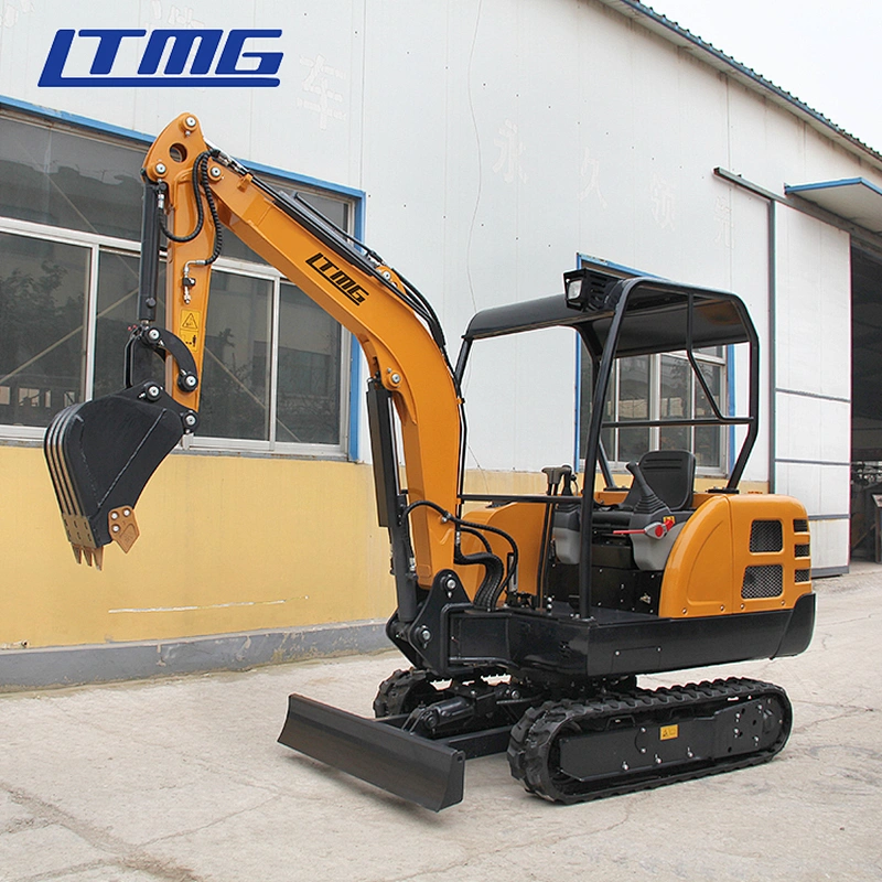 China LTMG Sale Hydraulic Parts Buckets Excavator Mini Digger New Mini Small Crawler With Euro 5 Engine