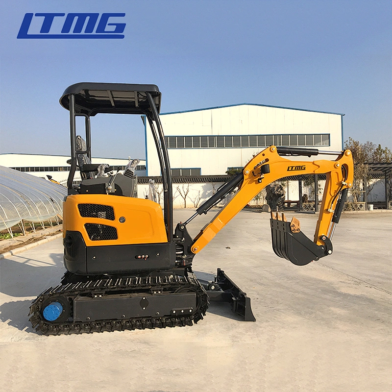 LTMG LTE20 New 2.0 Ton Agricultural Machinery Diesel Crawler Small Mini Micro Hydraulic Bucket Excavator