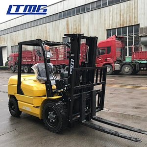 3.5 ton 3.5 tonne diesel forklift truck 3500kg fork lift truck for outdoor loading